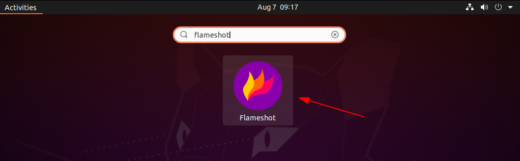 launch flameshot 