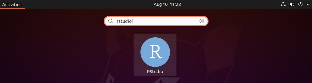 launch rstudio