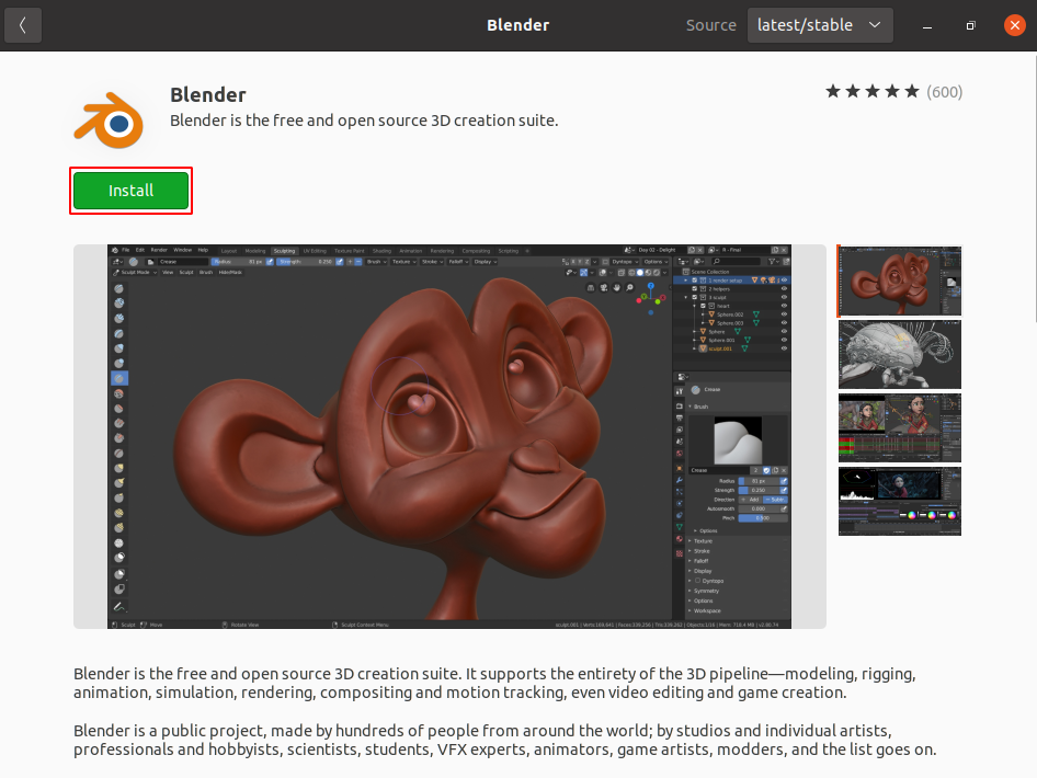 install blender
