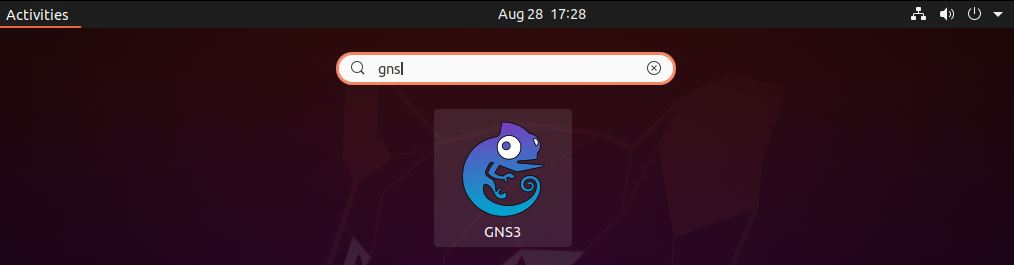search GNS3