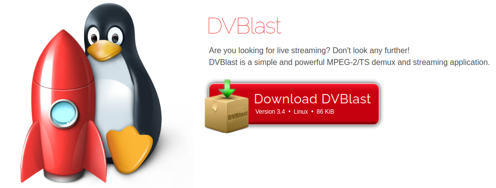 dvblast download videolan