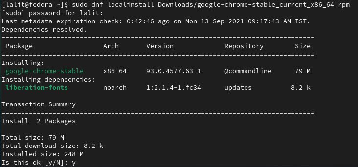 install google chorme