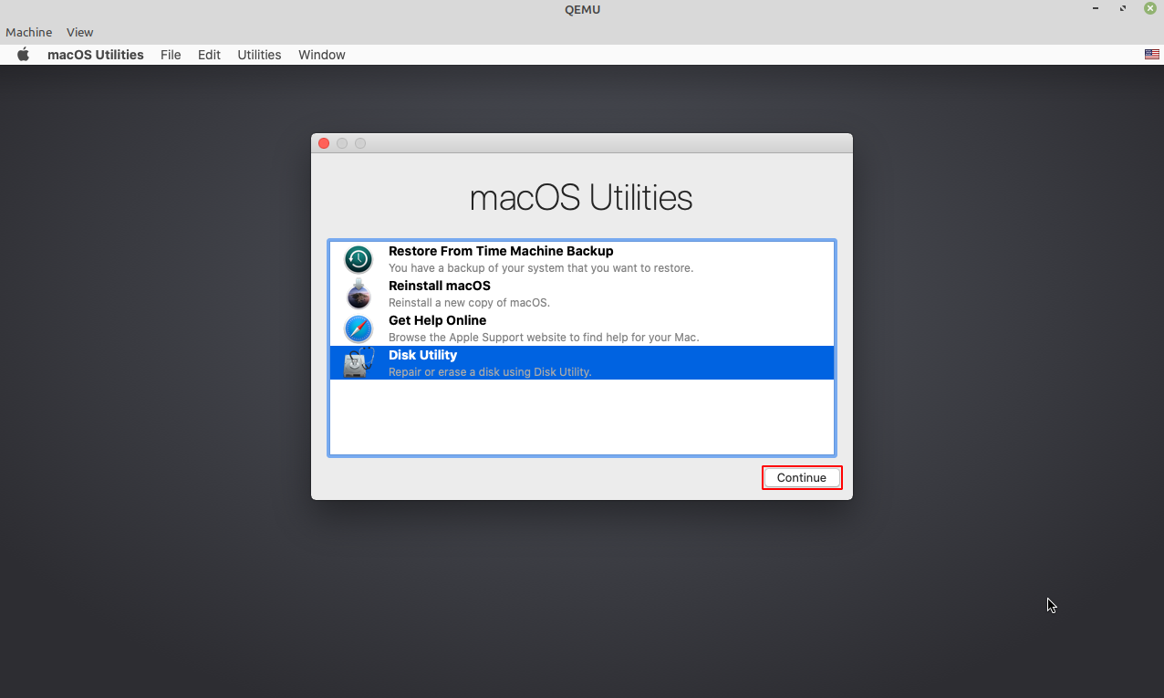 macOS utitlities