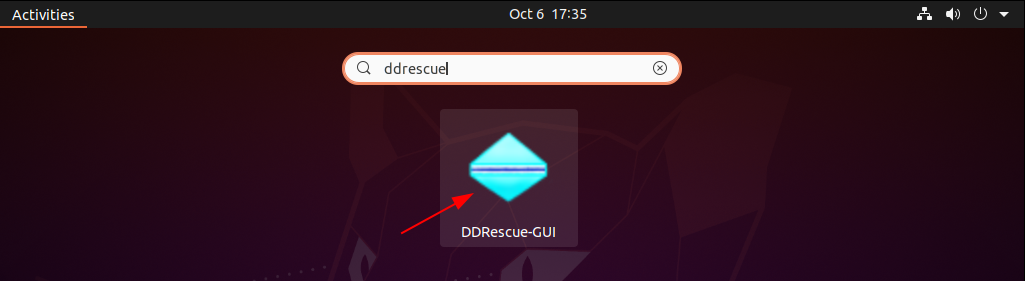 ddrescue search