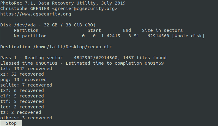 recovery