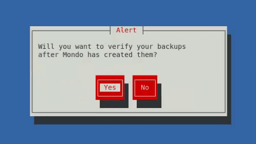 verify your backup