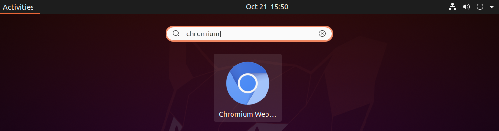 chromium search