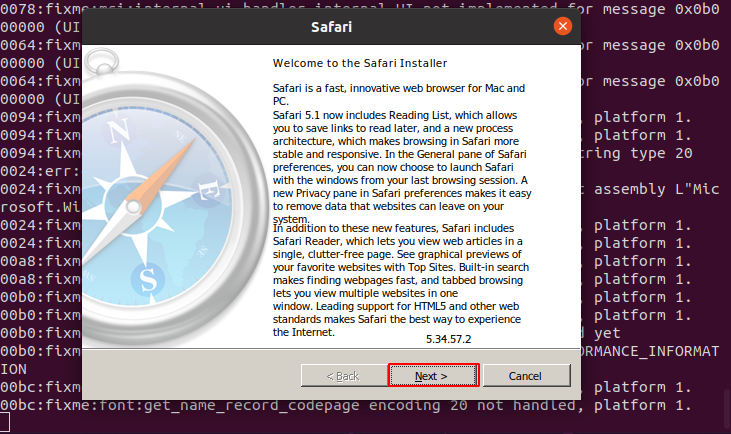 how to install safari browser in ubuntu