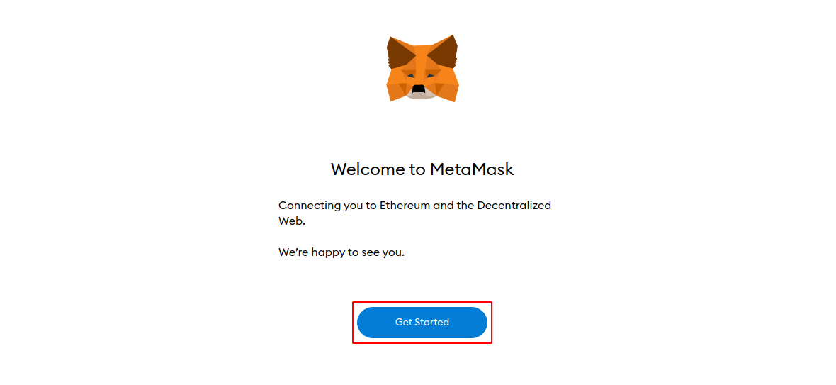 welcome metamask