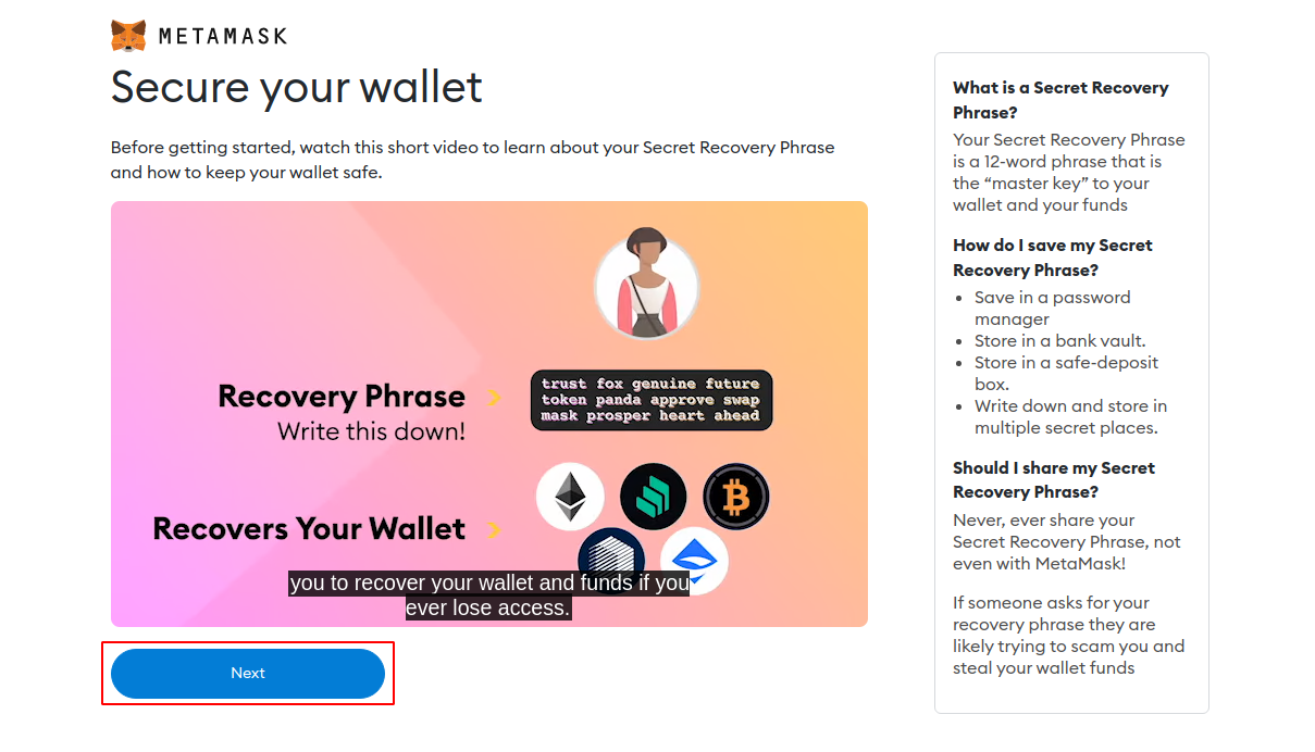 secure wallet