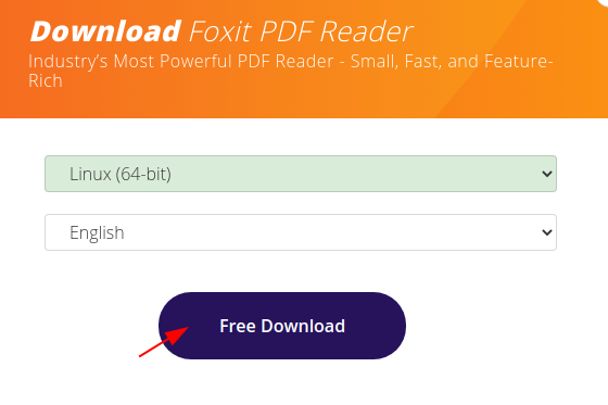 install foxit reader