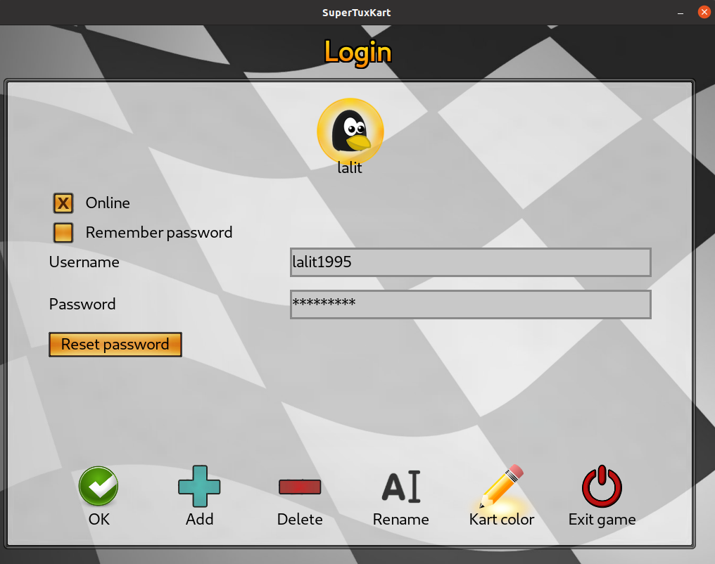 login
