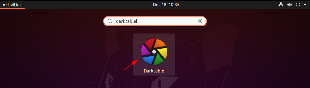 open darktable