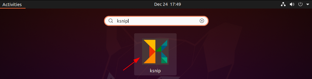 launch ksnip