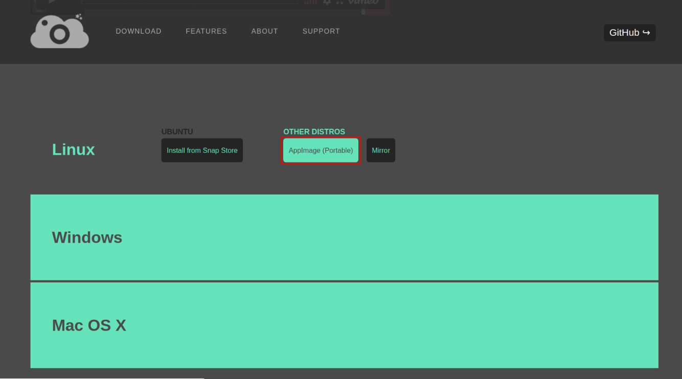 download screencloud appimage