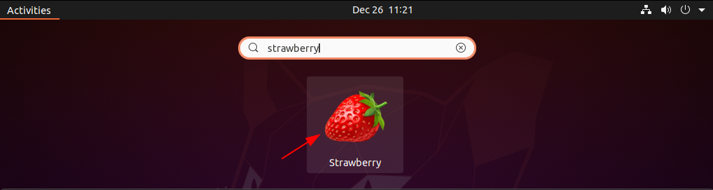 start starwberry music player
