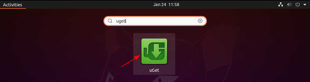 search uget