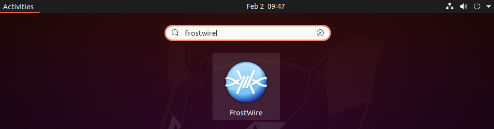 launch frostwire
