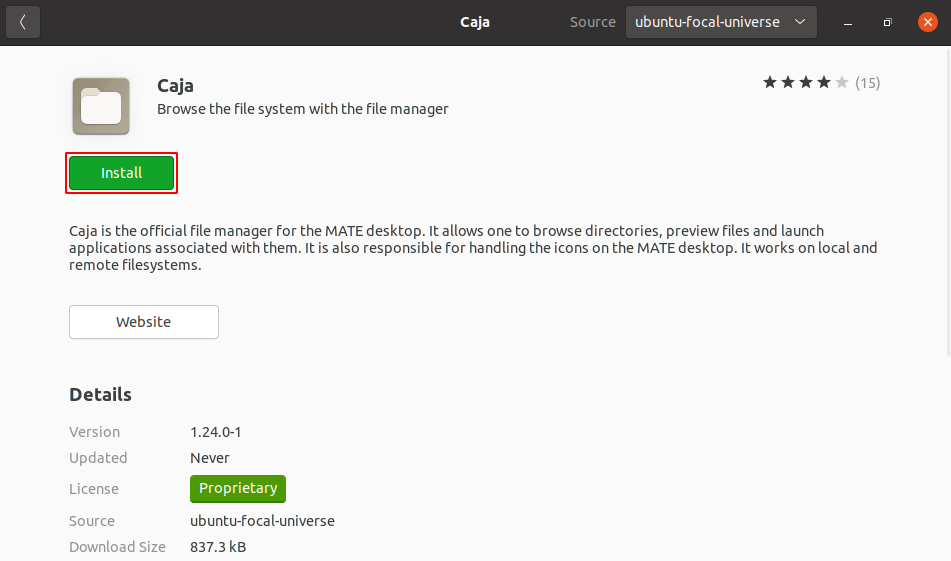 install caja in ubuntu
