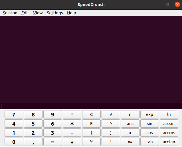 speedcrunch