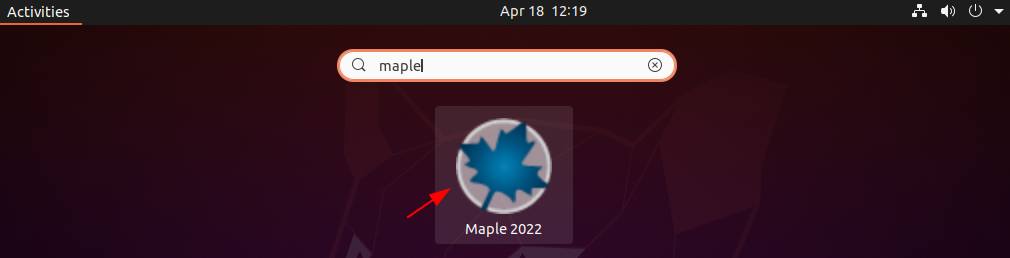 maple open