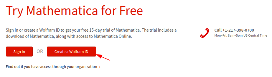 create wolfram id