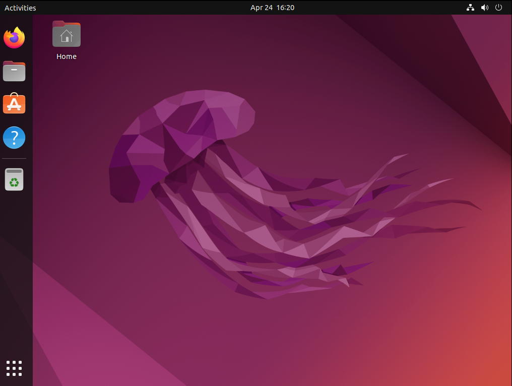 Ubuntu 22.04 LTS desktop image