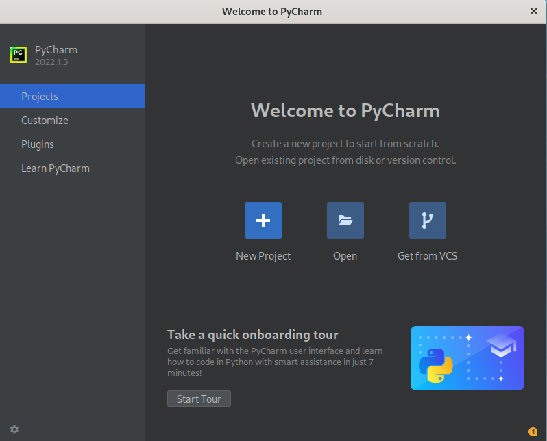 UI Pycharm