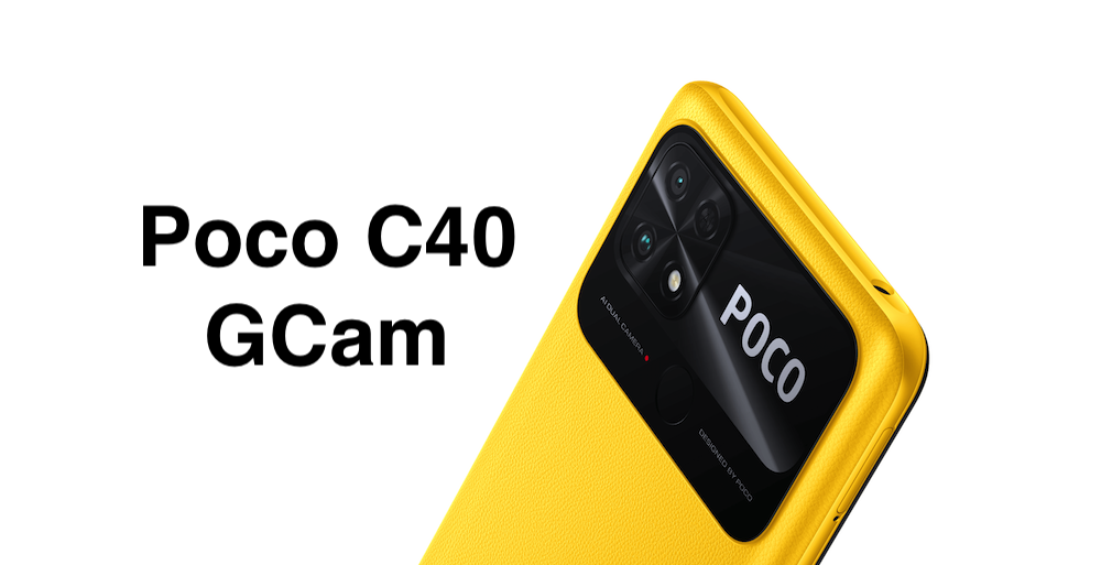 Google Camera for Poco C40
