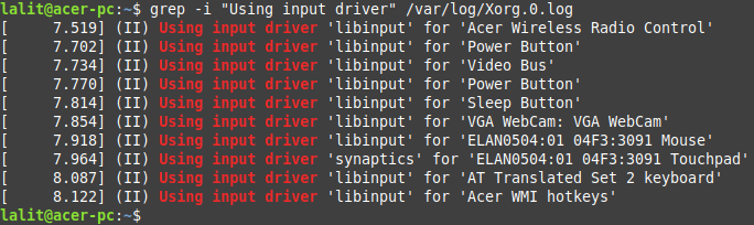 input drivers