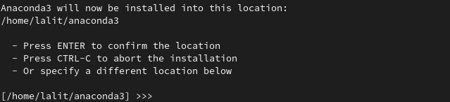 installation location