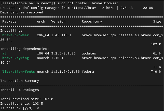 install brave