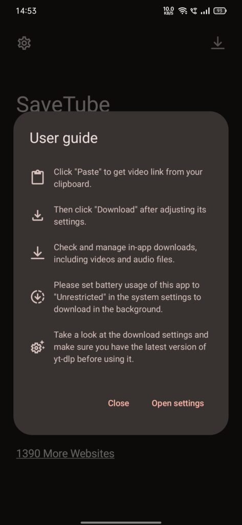 how to use savetube apk