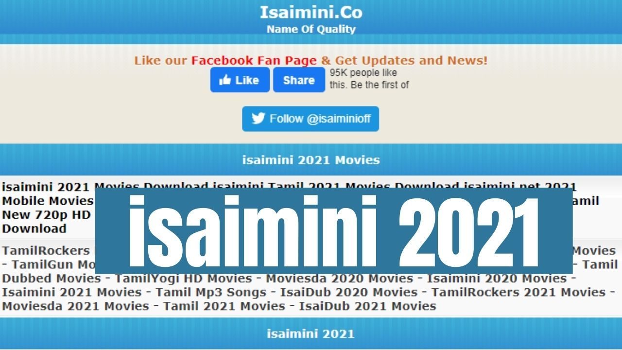 Isaimini 2021 Tamil movies