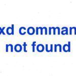 xxd-command-not-found