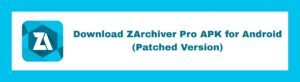 ZArchiver Pro APK v1 0 8 Download (Patched)