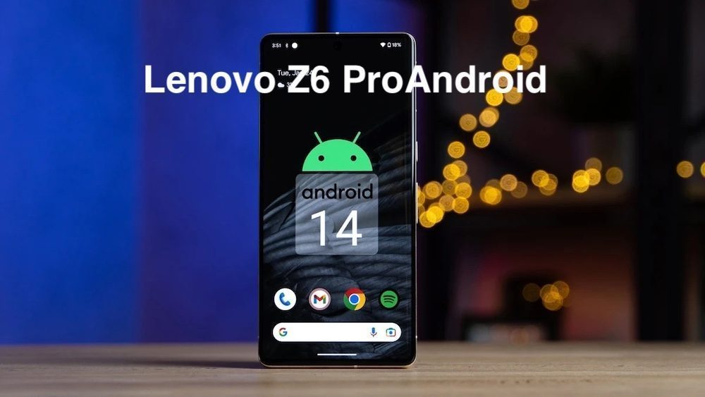 Android 14 update for Lenovo Z6 Pro