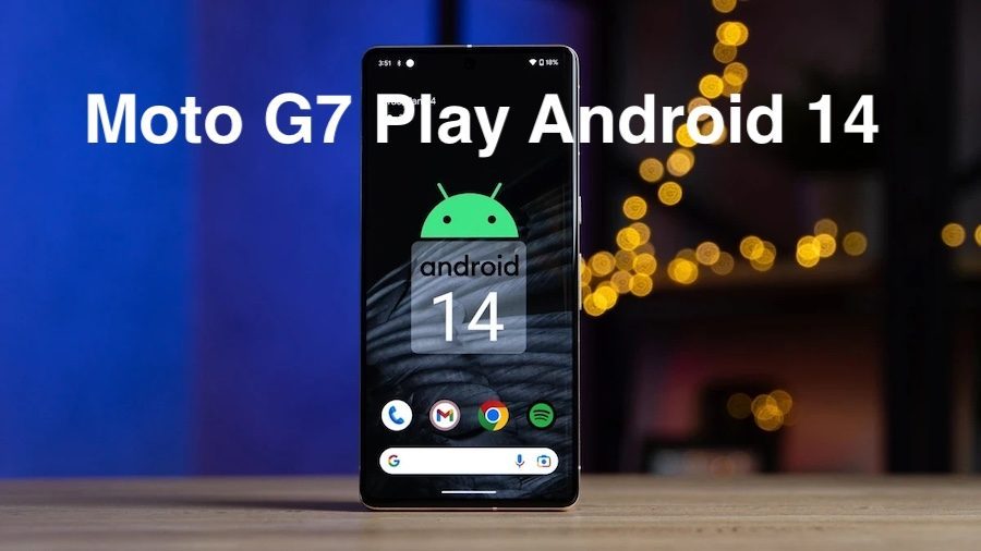 Android 14 for Moto G7 Play