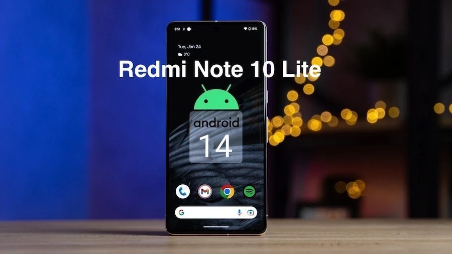 Android 14 for Redmi Note 10 Lite