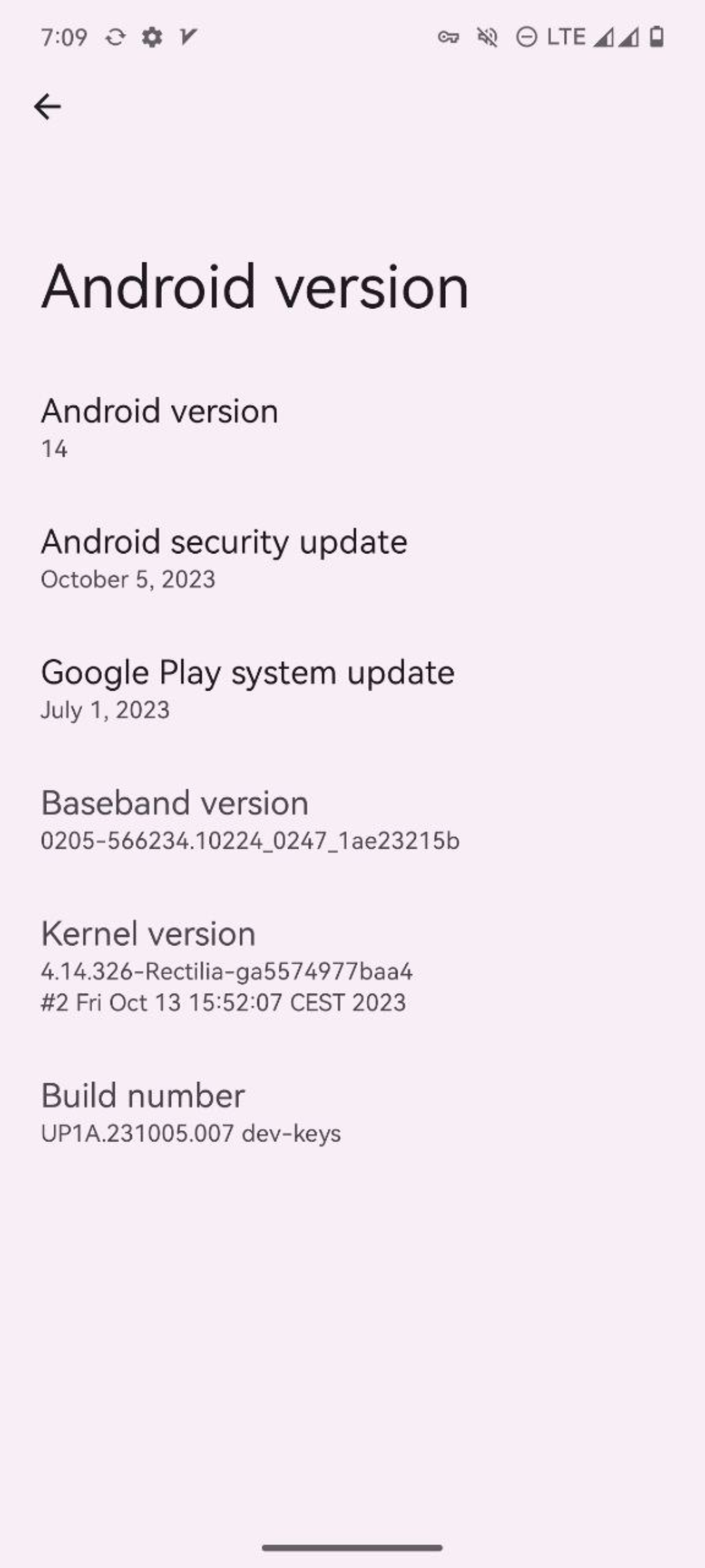 Poco X3 AOSP Android 14 screenshot